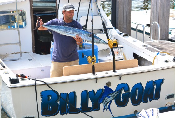02/05/14 Boca Raton Fishing Charters Report: Catch A Wahoo Aboard The "Billy Goat"