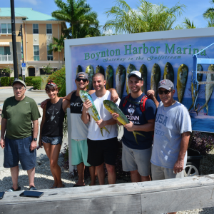 Boca Raton Fishing Report: Mahi Mahi And Bonito Last Week During Charters