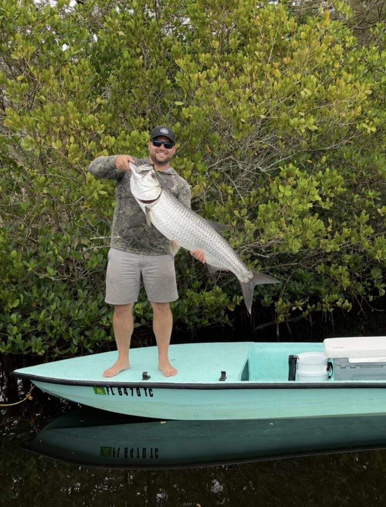 Intracoastal Tarpon Fishing on Our 16-Foot Micro Skiff