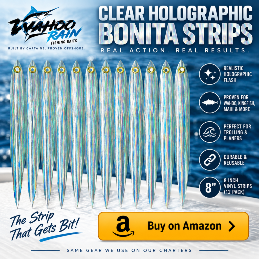 Clear Holographic Bonita Strips